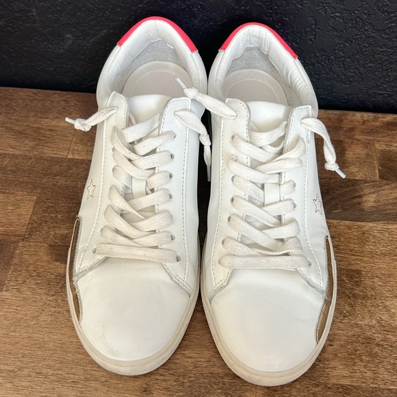 Vintage Havana Pink & white Sneakers Size 8 - Picture 2 of 6